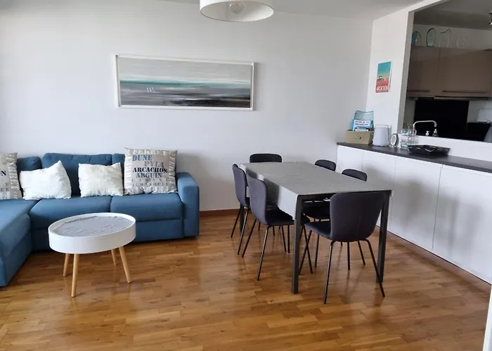 Apartament Face A La En Premiere Ligne Pour 6 Personnes Avec Menage Linge Et Wifi Arcachon