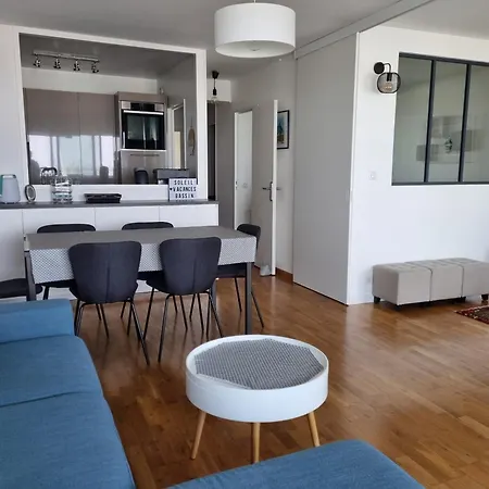 Daire Face A La En Premiere Ligne Pour 6 Personnes Avec Menage Linge Et Wifi