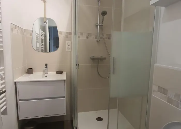 Face A La En Premiere Ligne Pour 6 Personnes Avec Menage Linge Et Wifi アパート *